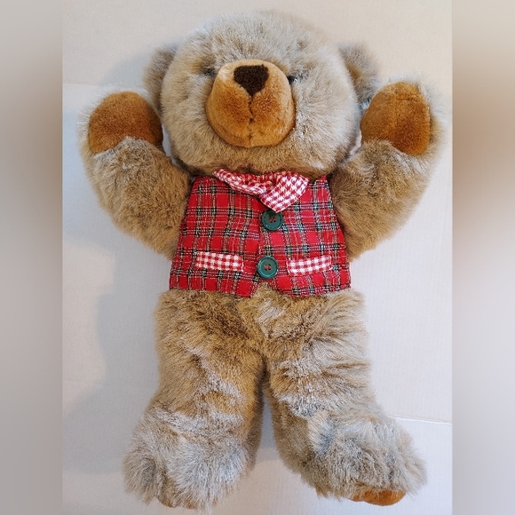 jcpenney Toys Vintage Large Jcpenney Holiday Collection Teddy Bear